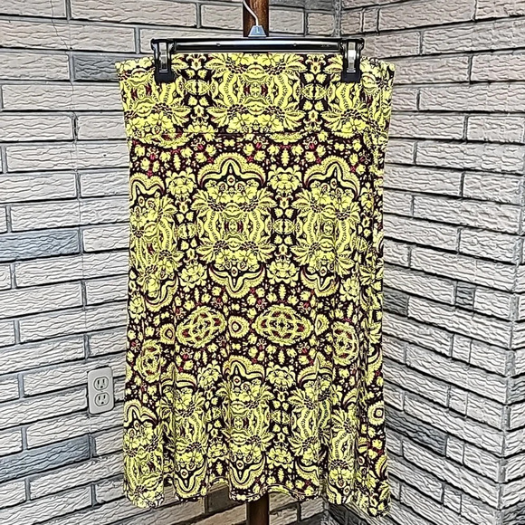 LuLaRoe Colorful Skirt Sz XL - Picture 1 of 8